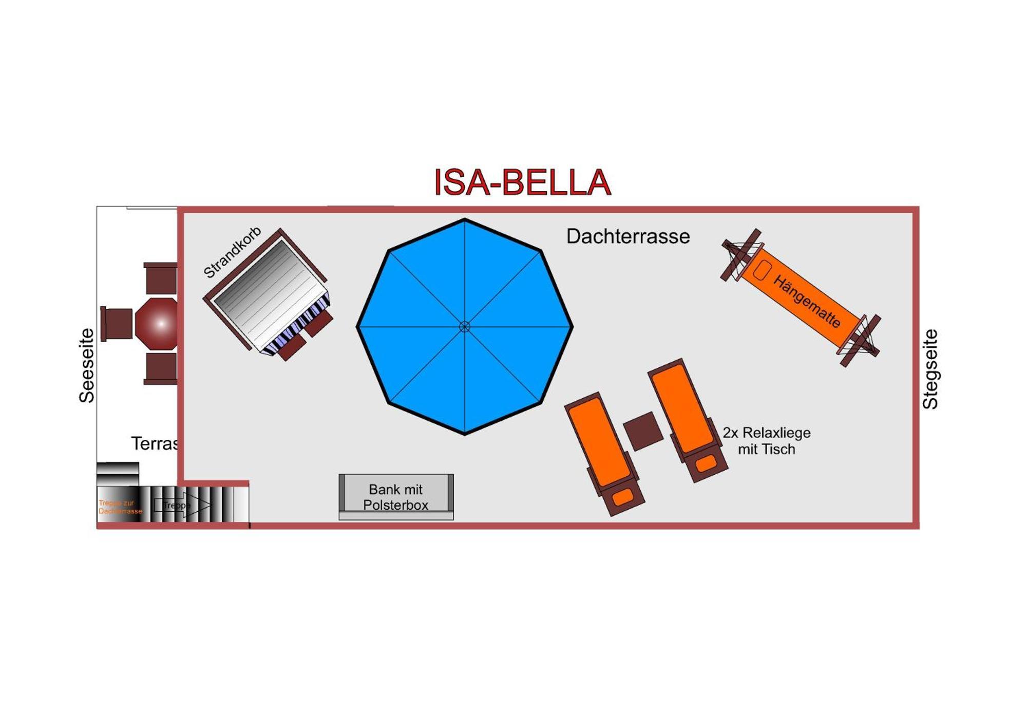 Hausboot Isa-Bella Hotel Burg  Bagian luar foto
